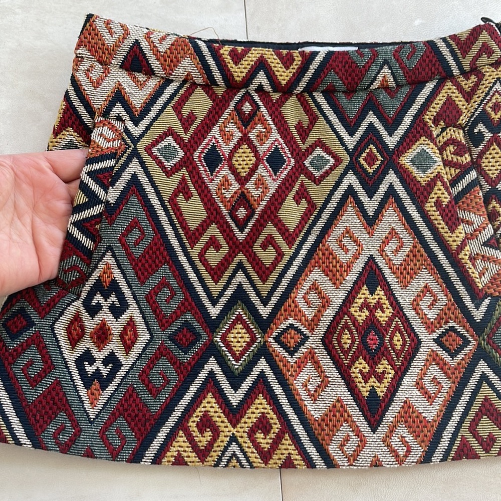 Au jour Le jour girl skirt made in Italy. Perfect for the Holidays - Picture 2 of 4